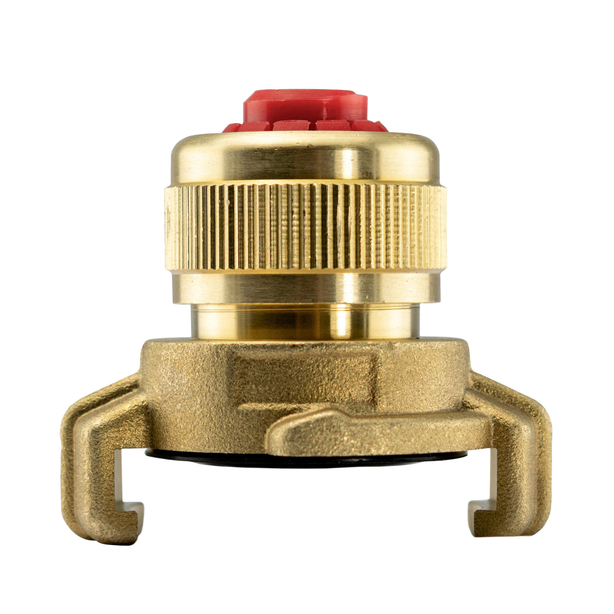 Geka Type Brass Claw Set – 19mm Barb and 3/4” Hose Connector