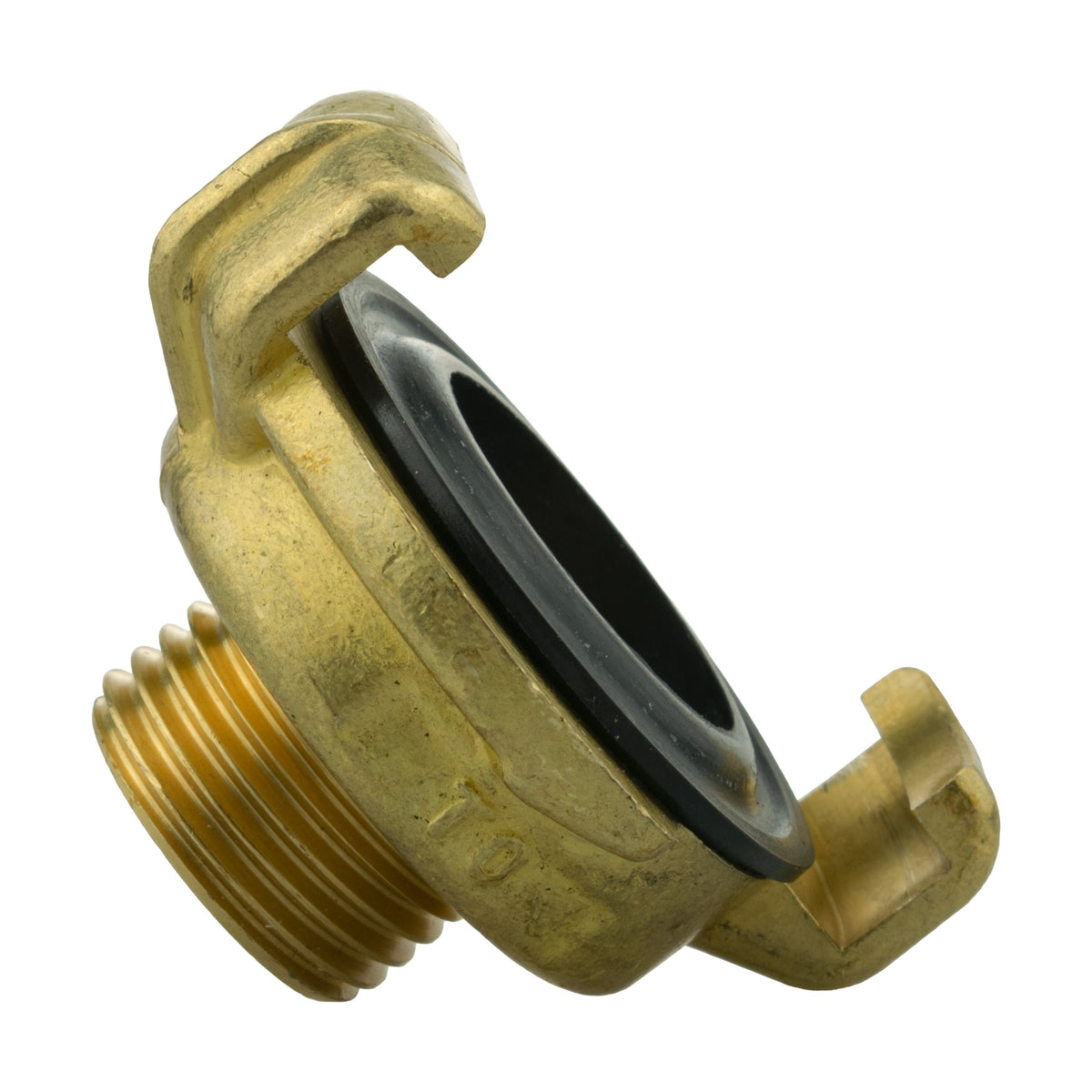 15mm Brass Wall Flange Kit with Lever Valve + Geka 19mm Barbed Set