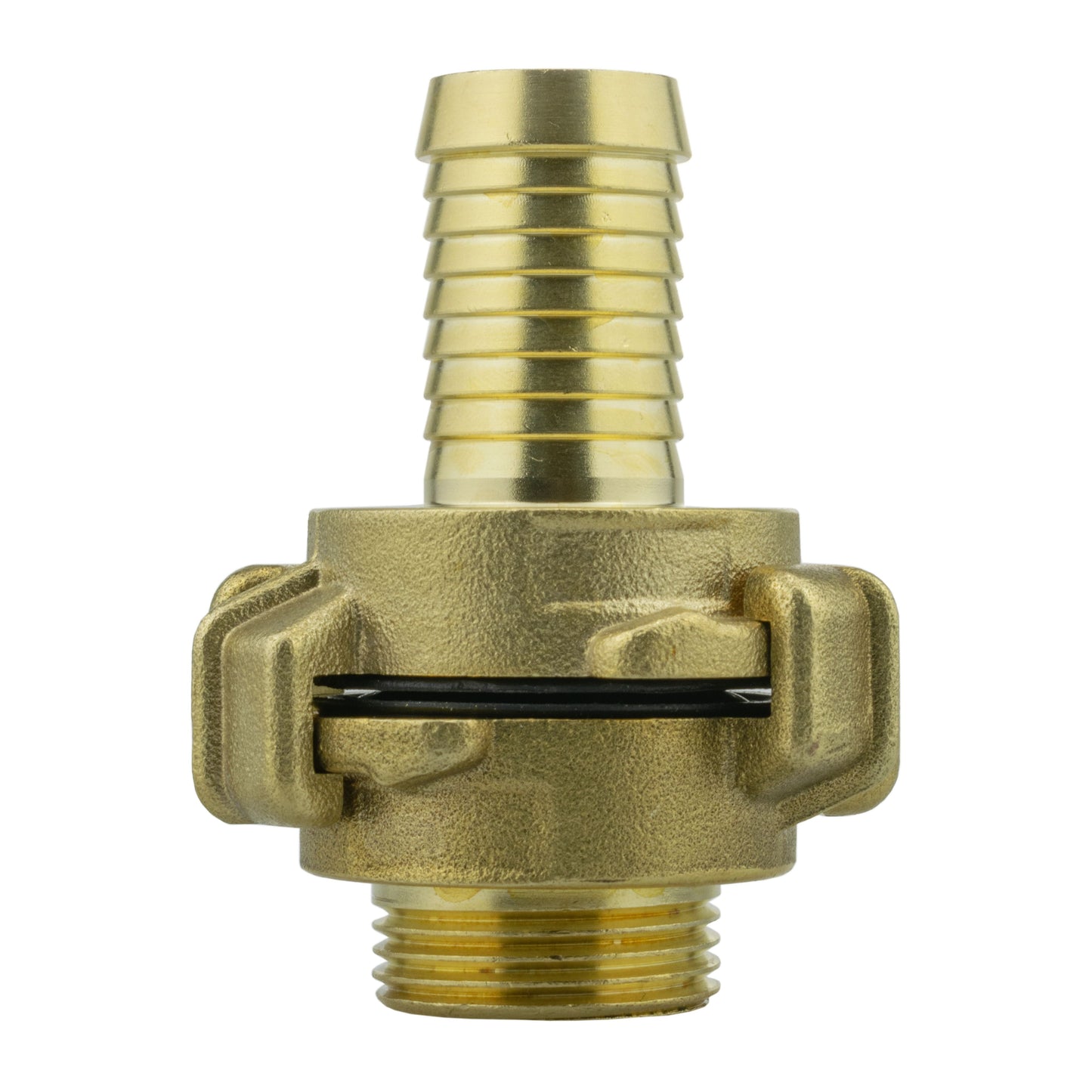 Wall Flange Kit 25mm MDPE + Lever Valve + 19mm Barbed Geka Set