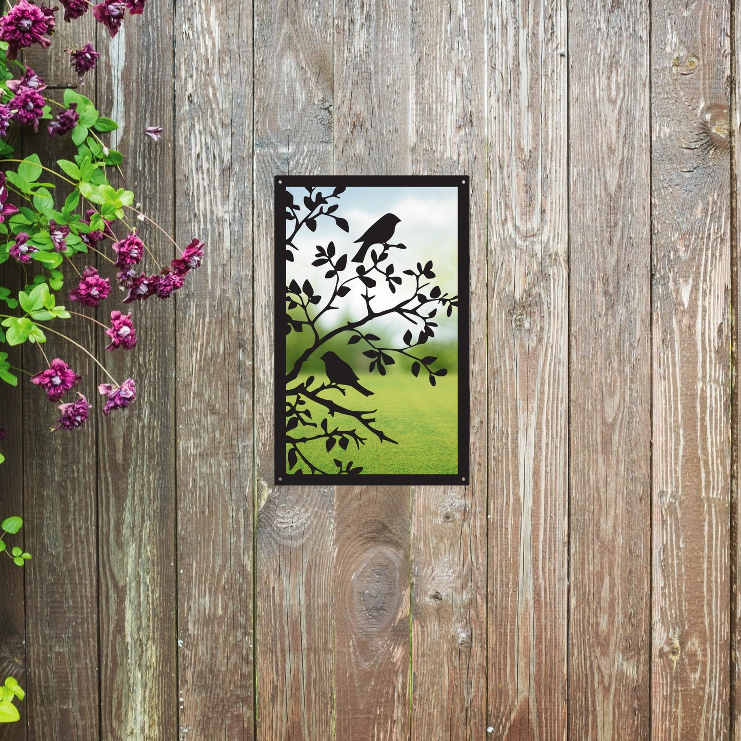 Song Birds Garden Mirror