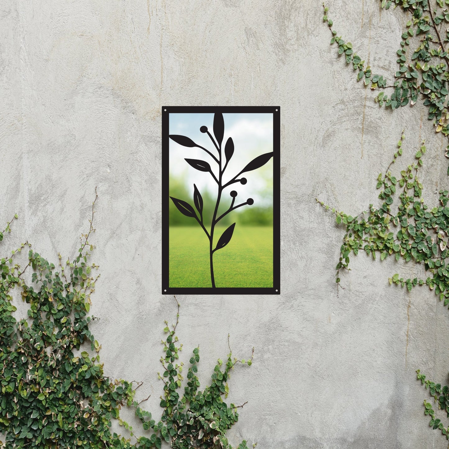 Olive Branch Garden Mirror