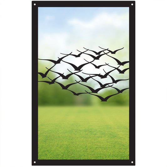 Flock of Birds Garden Mirror
