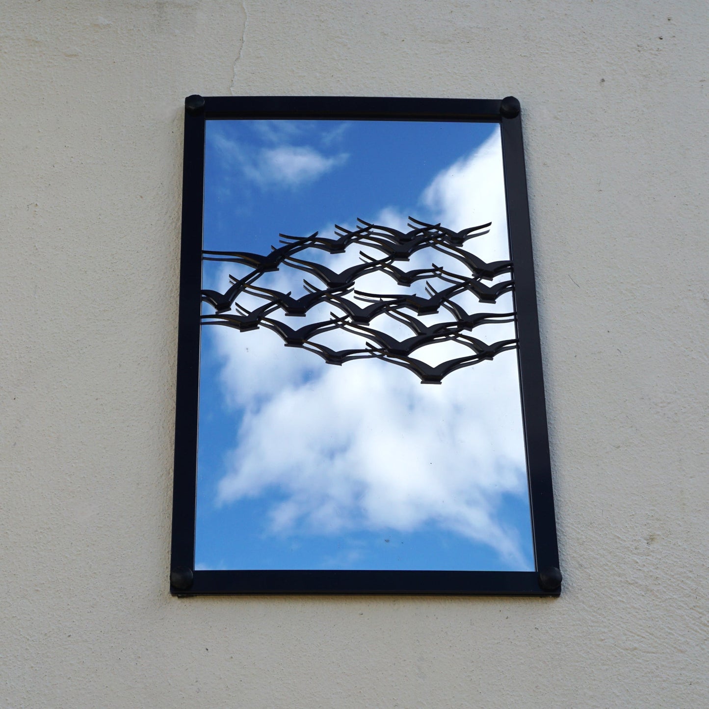 Flock of Birds Garden Mirror