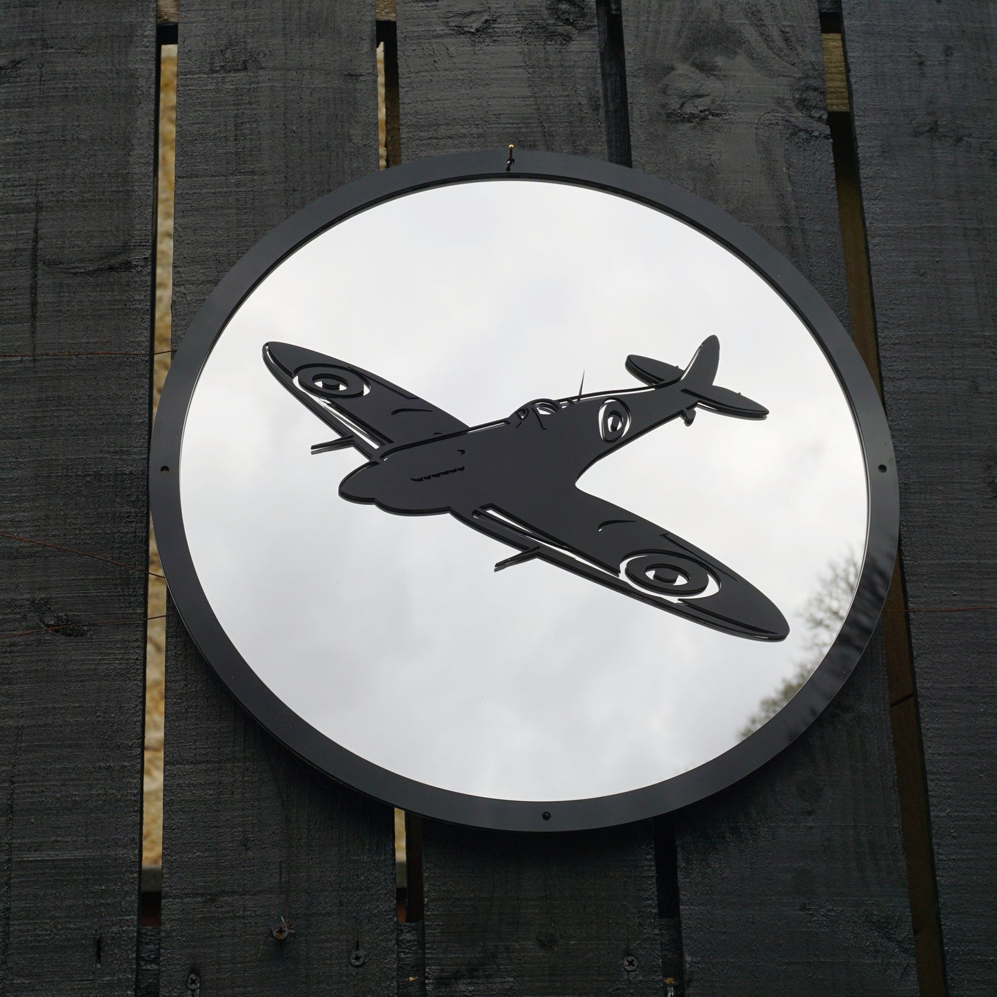 Spitfire Garden Mirror
