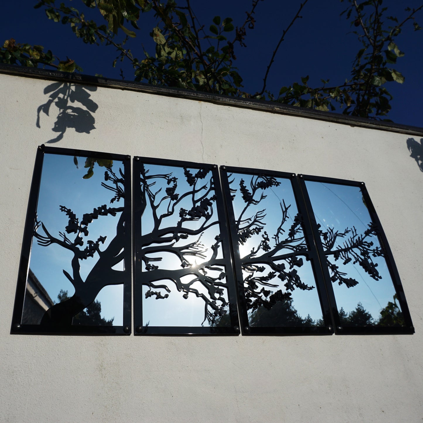Large Tree Panel Mirror Set