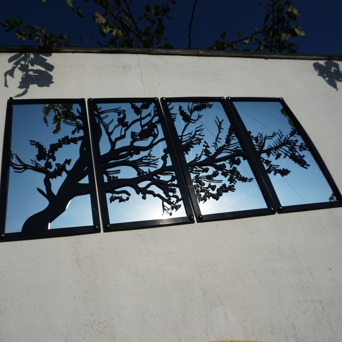Large Tree Panel Mirror Set