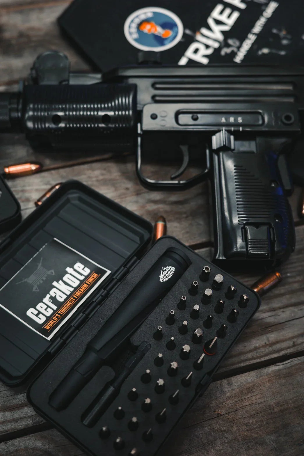 GPT .50 Caliber Bullet Style 37 in 1 Standard Size Screwdriver Set (Various Colours)