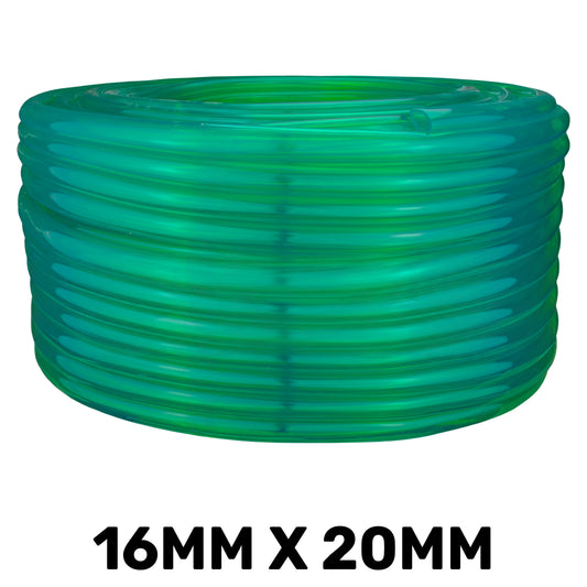Green Semi-Transparent PVC Pipe 16mm*20mm for Pipe and Water Fitting