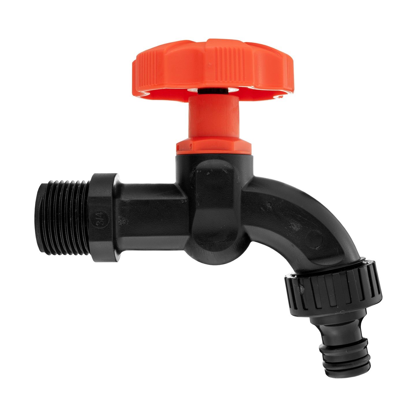 Water Butts Kit 3/4in PP Black Tap DIY Workshop Accessory Pipe and Water Fitting