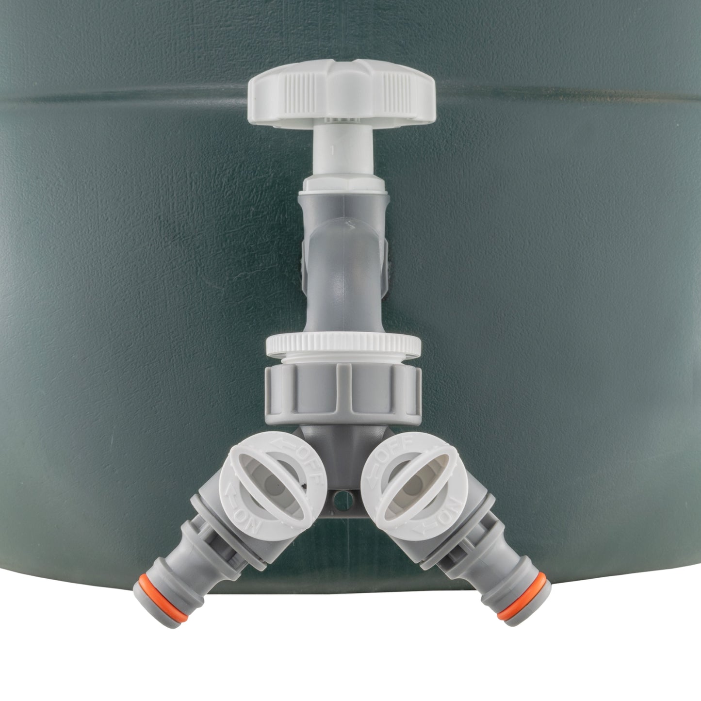 Water Butts Kit 3/4in PP WL Tap and Tap Splitter and Drill Bit Hose Pipe Fitting