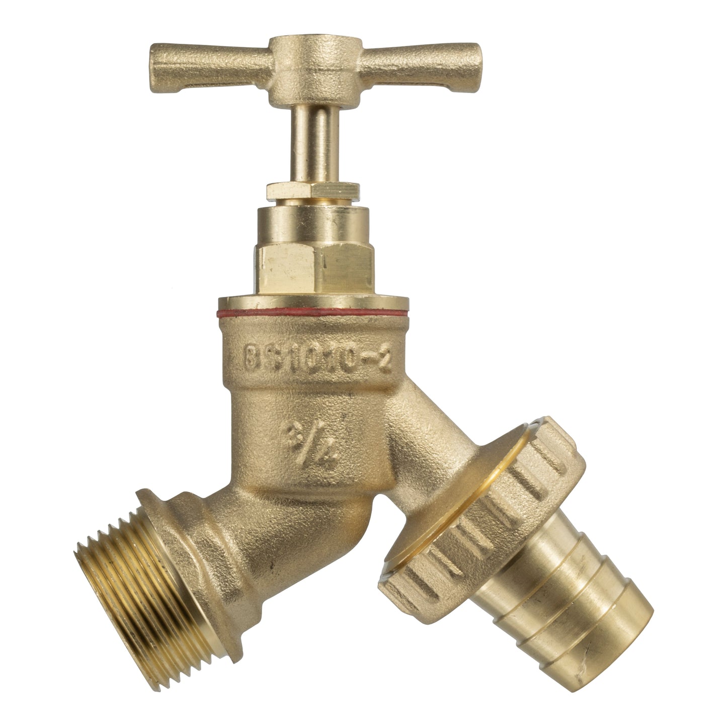Water Butts Kit 3/4in With Brass Tap and Drill Bit Lawn Sprinkler Barb Connector