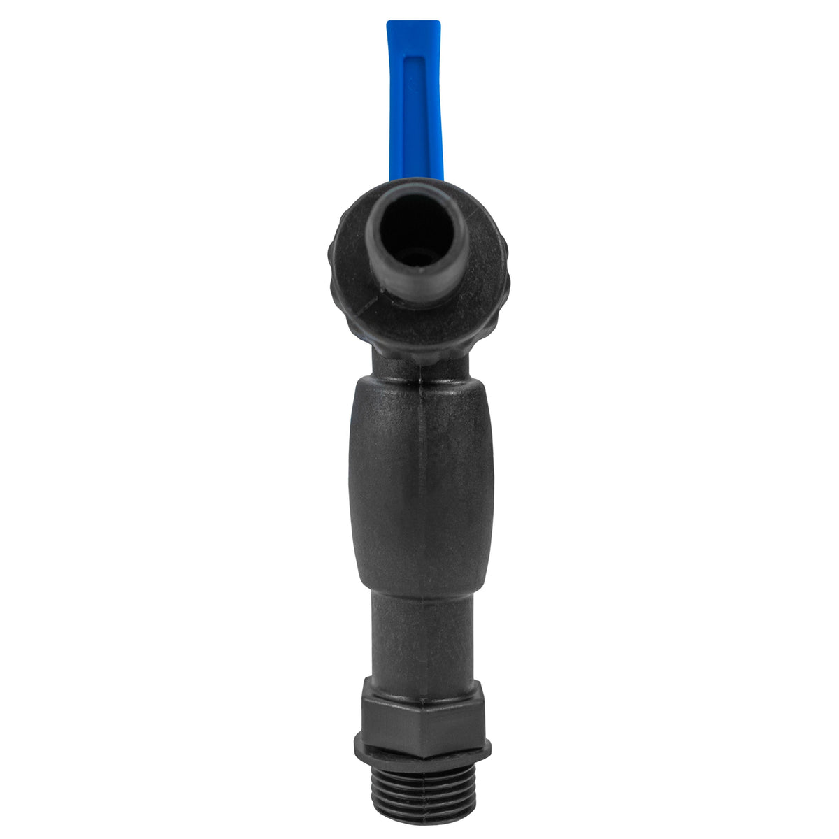 Wall Flange Kit 20mm MDPE with Nylon ½” Barb Tap and Quick Connect Outlet