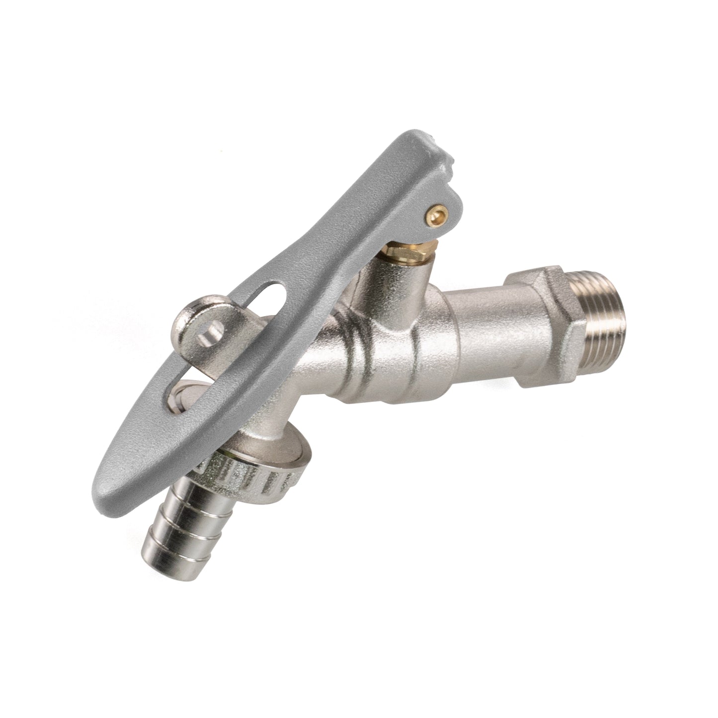 Water Butt Kit 1/2" with Lever Tap Hose Barb and Lever Lock