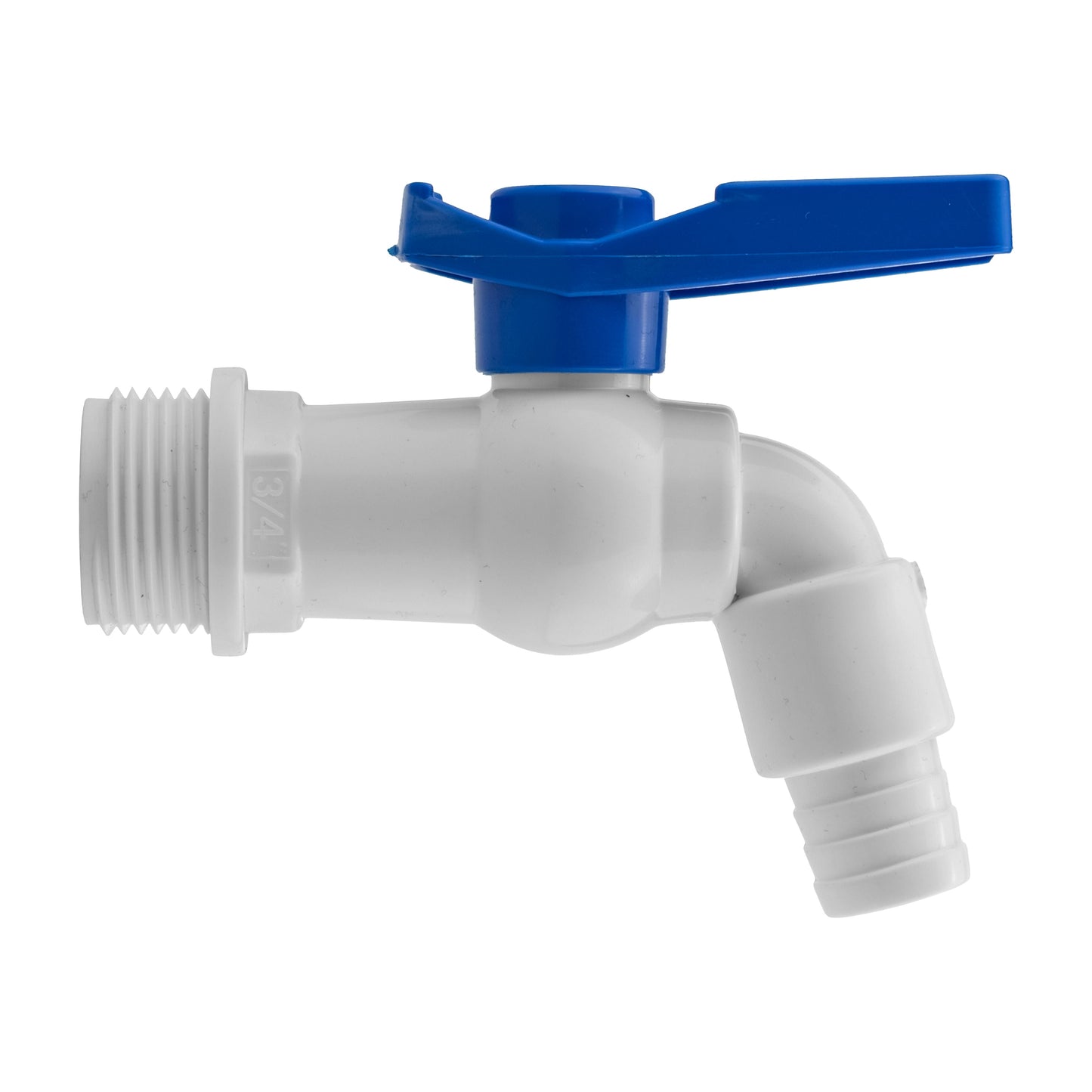 IBC 2 S60X6 Cap with Filter Extension and White Blue Plastic Tap Water Connector