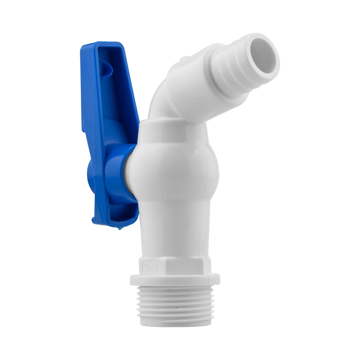 IBC 2 S60X6 Cap with Filter Extension and White Blue Plastic Tap Water Connector