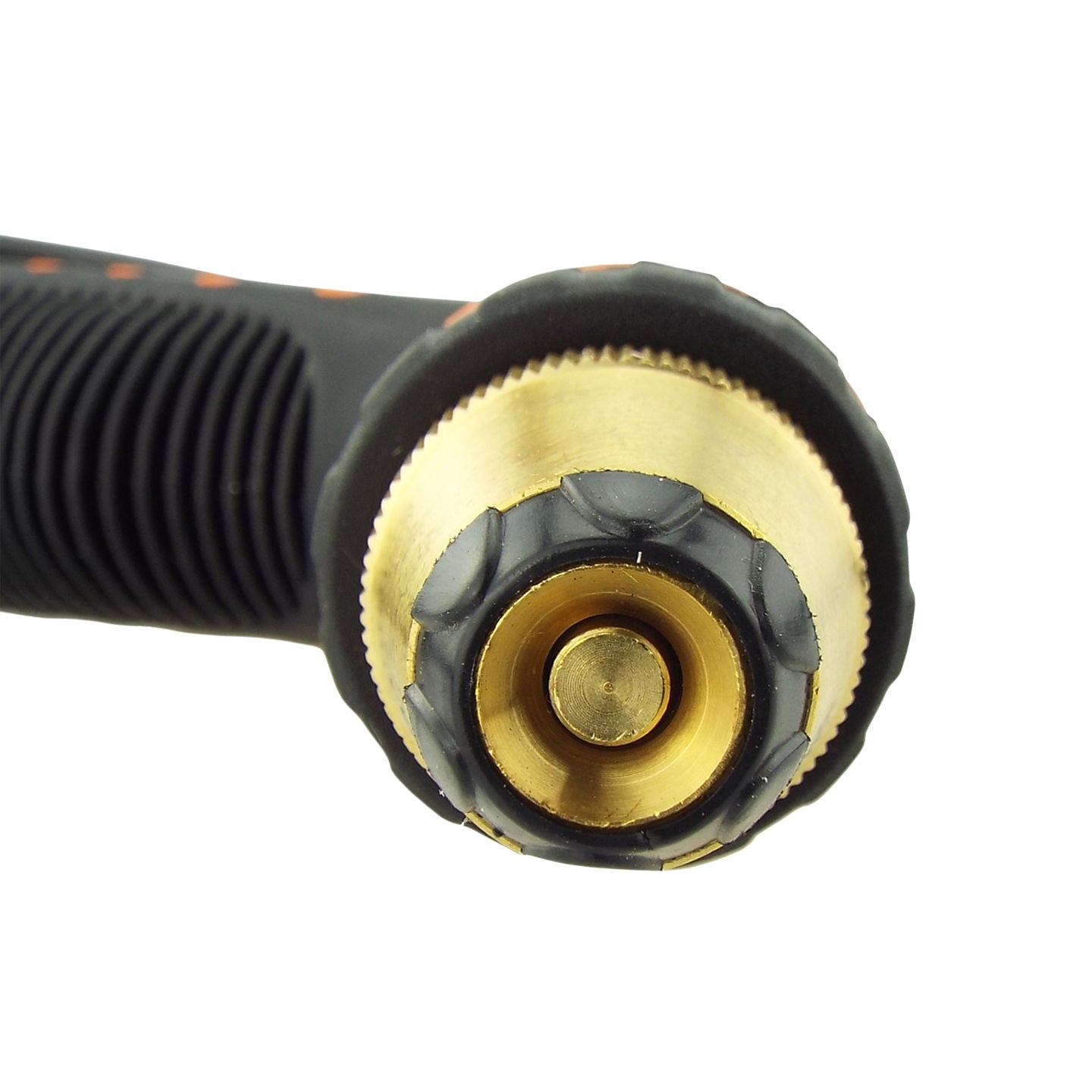 Adjustable Garden Hose Sprayer (Black Orange Zebra) for Drip Irrigation Fitting