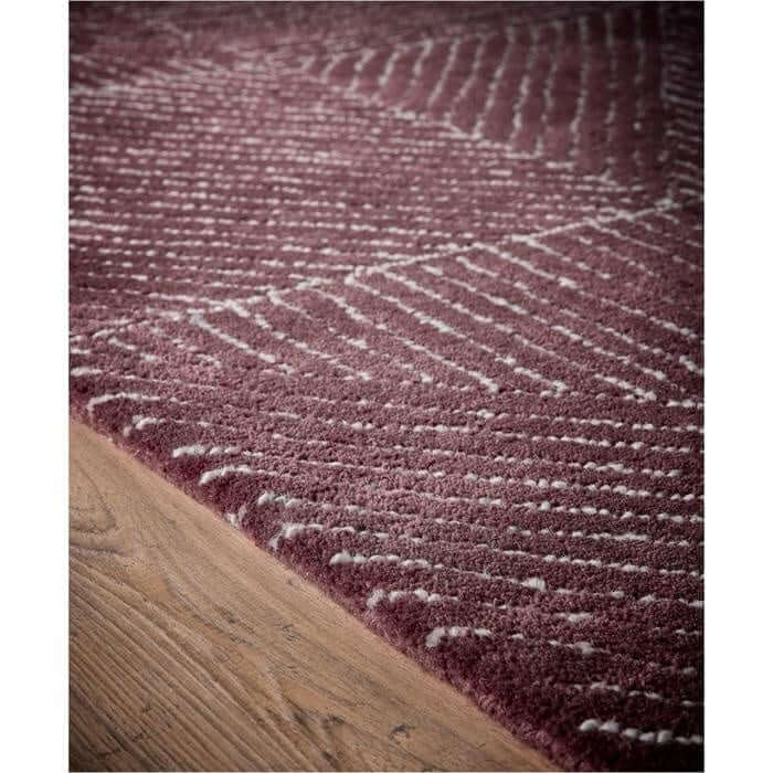 Modern Wool Rug Geometric Design