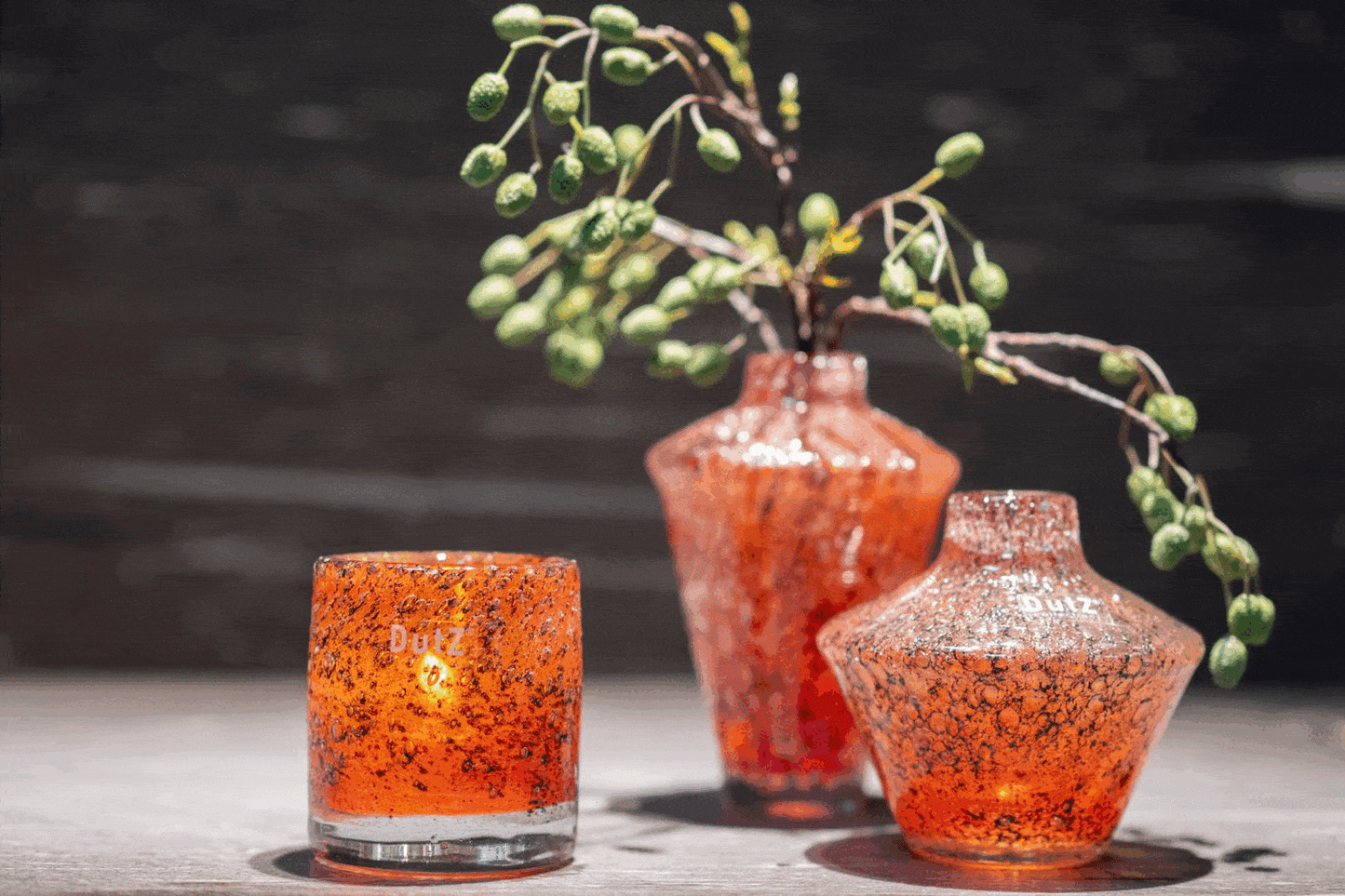 Vase and Diffuser GHEATA - AMBER