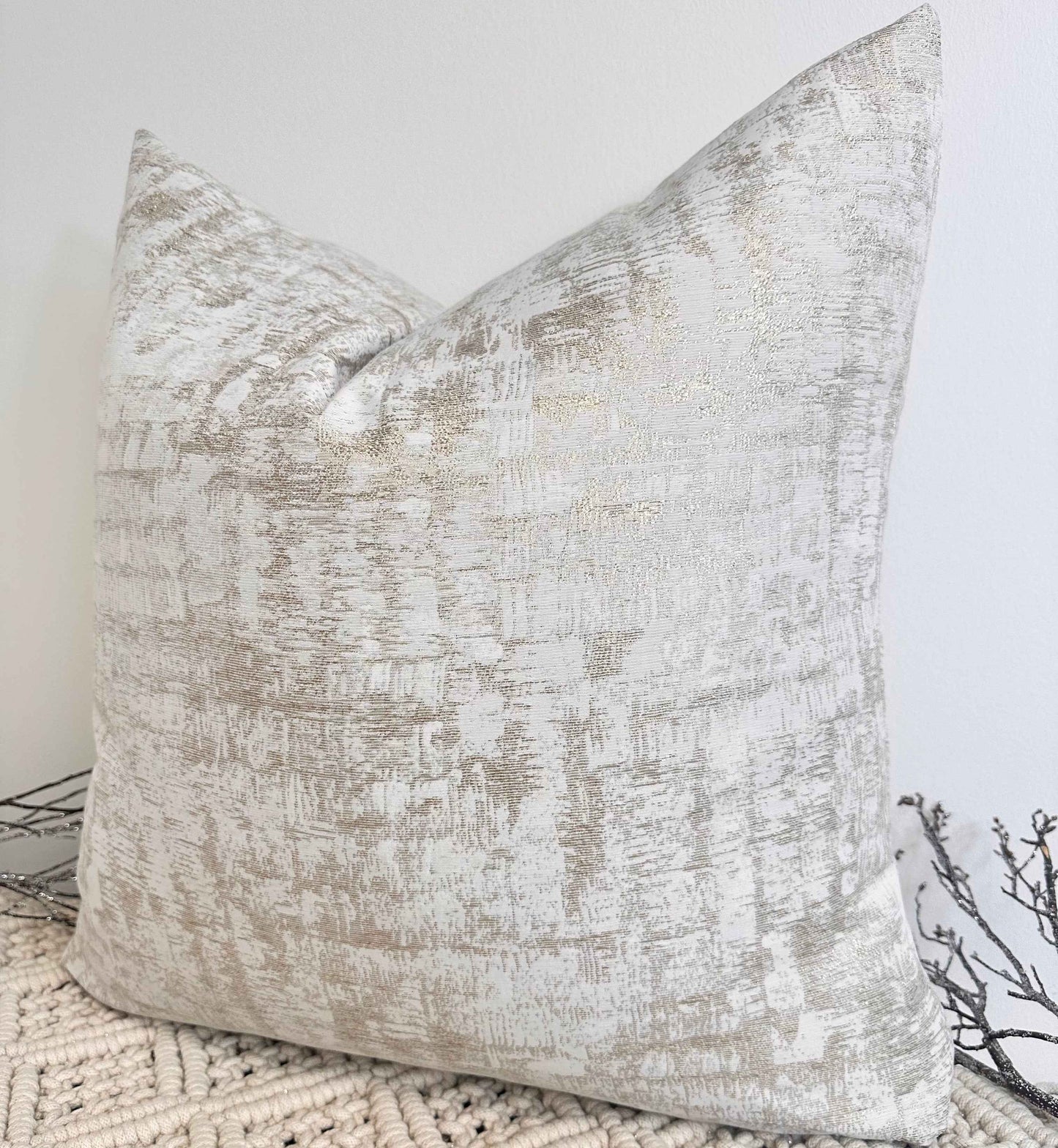 The Couture Cushion - The Sparkly Gold Serafini - Style No. 111