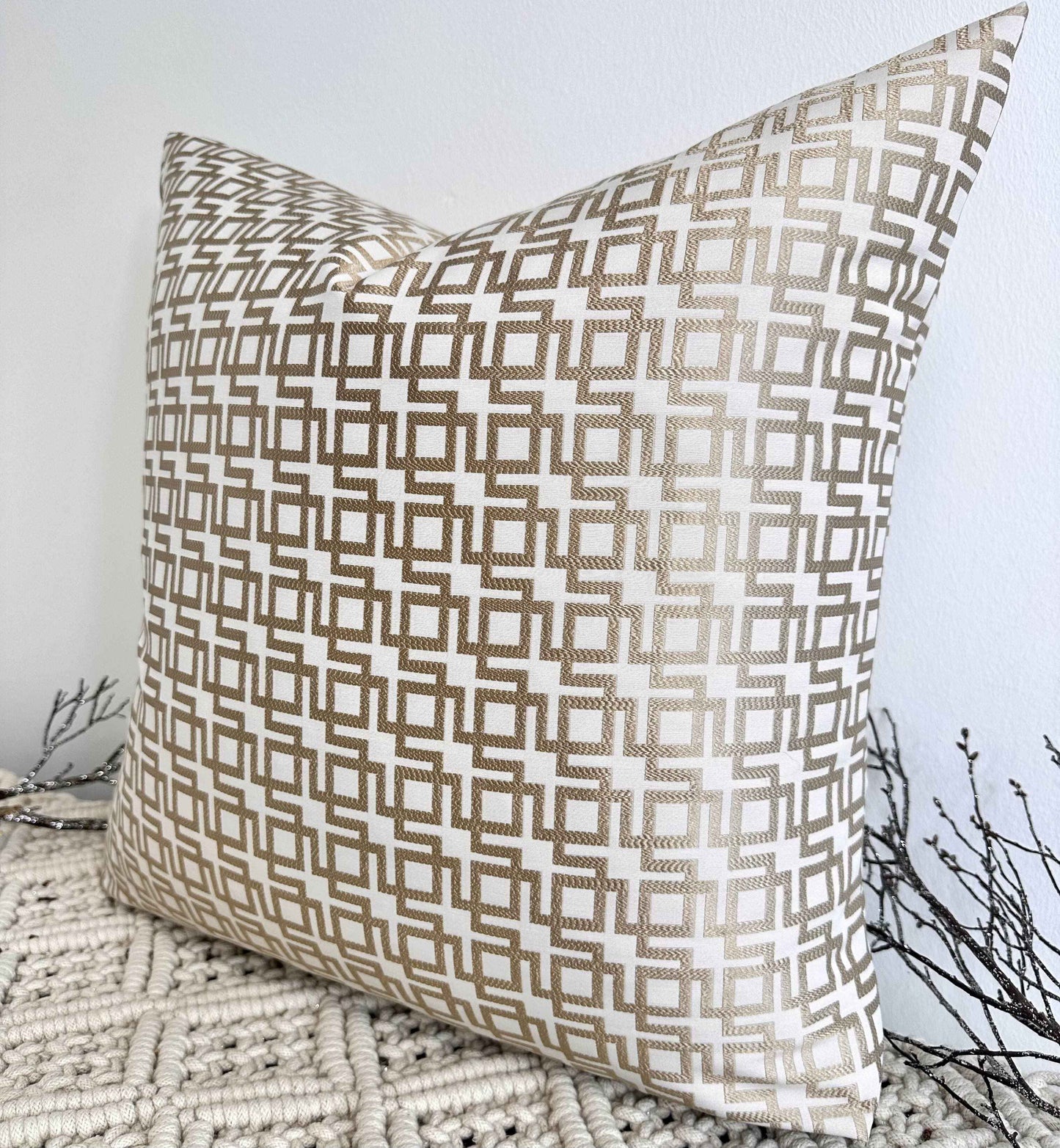 The Couture Cushion - The Gold Isobel - Style No. 199