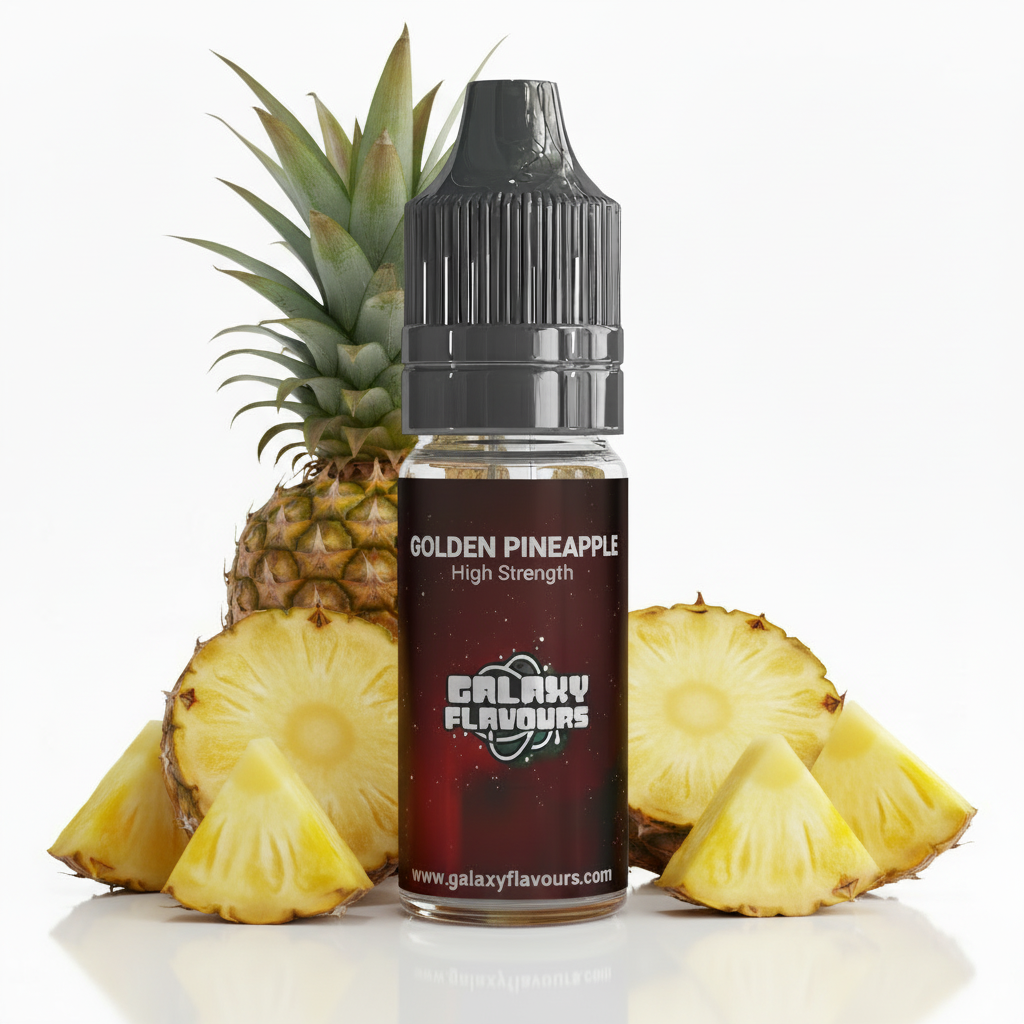 Golden Pineapple Food Flavouring - Professional High Strength - 10ml
