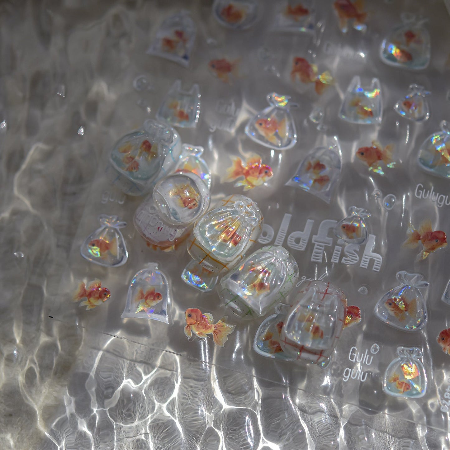 Hello Claws | Goldfish Nail Deco Sticker