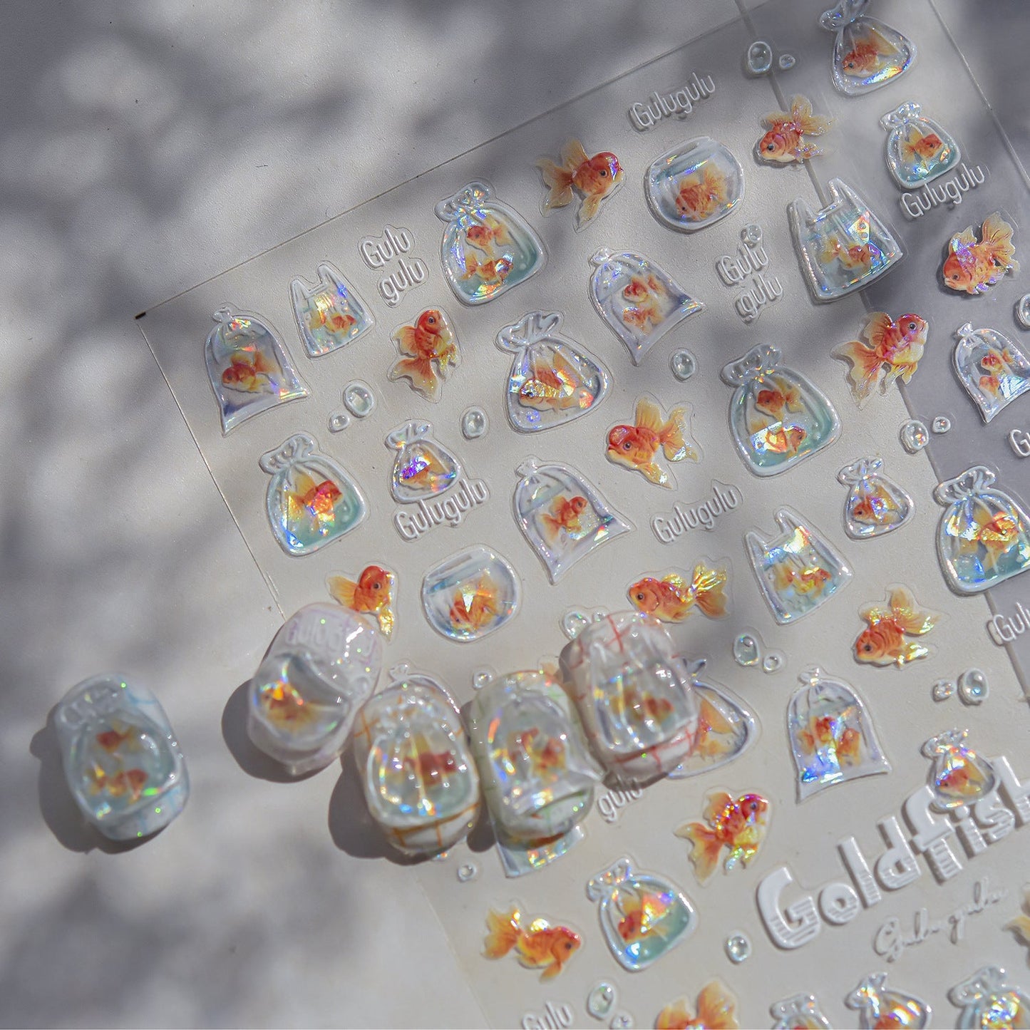 Hello Claws | Goldfish Nail Deco Sticker