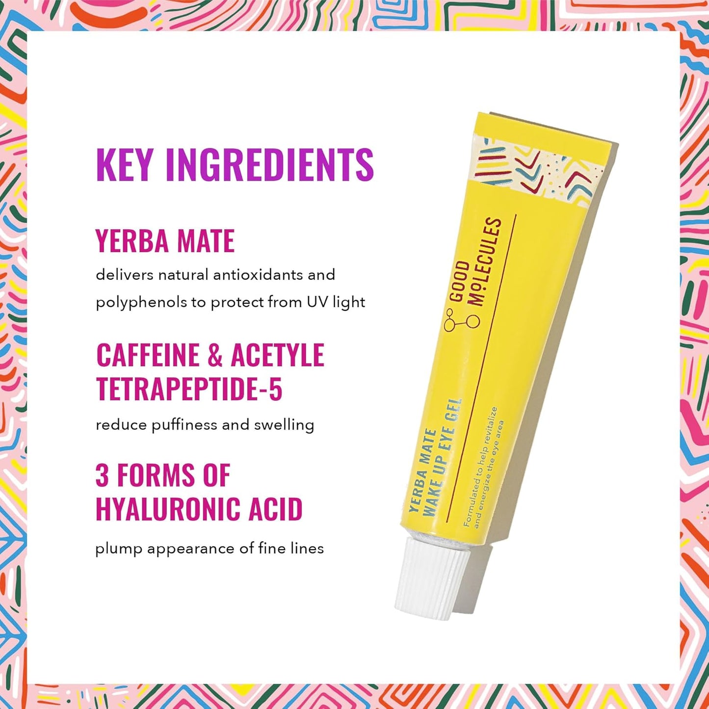 Good Molecules Yerba Mate Wake Up Eye Gel 15ml/0.50 oz