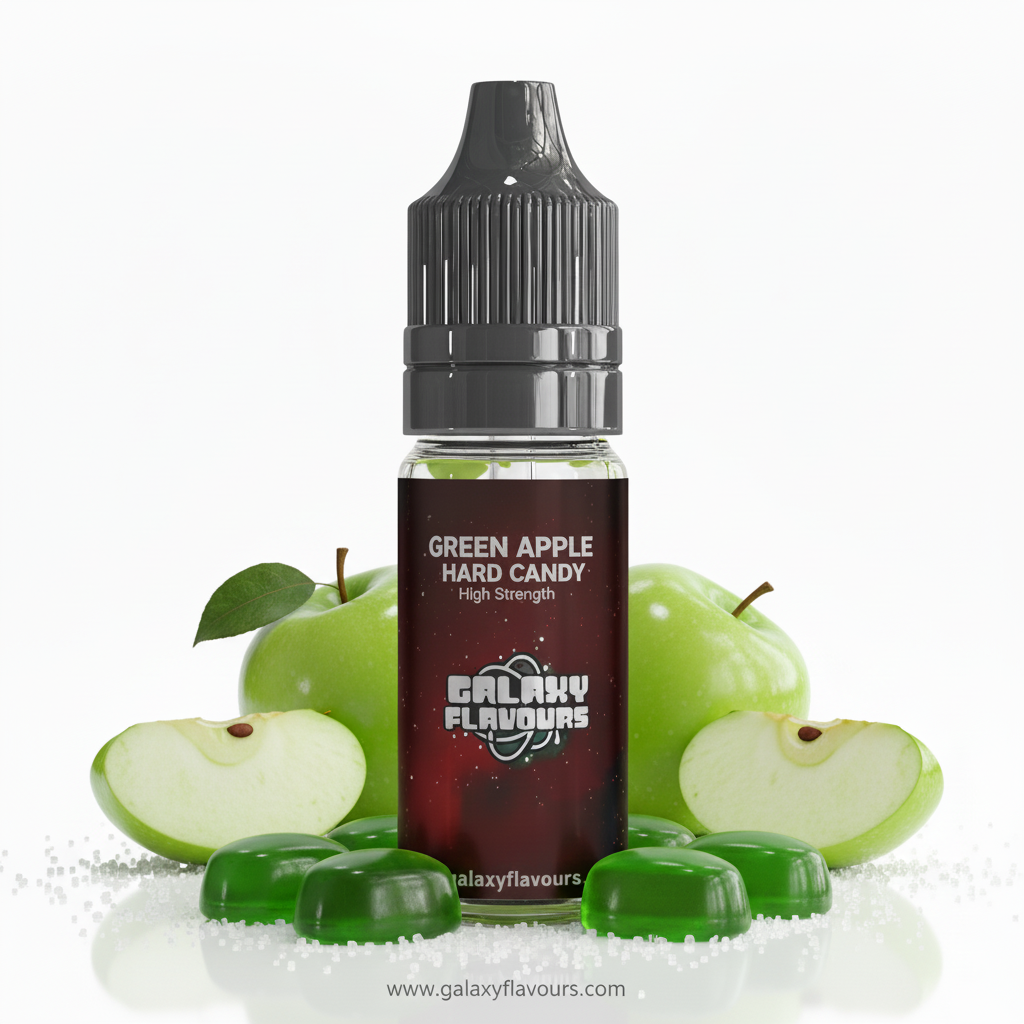 Green Apple Hard Candy Food Flavouring Concentrate – Professional High Strength – 10ml
