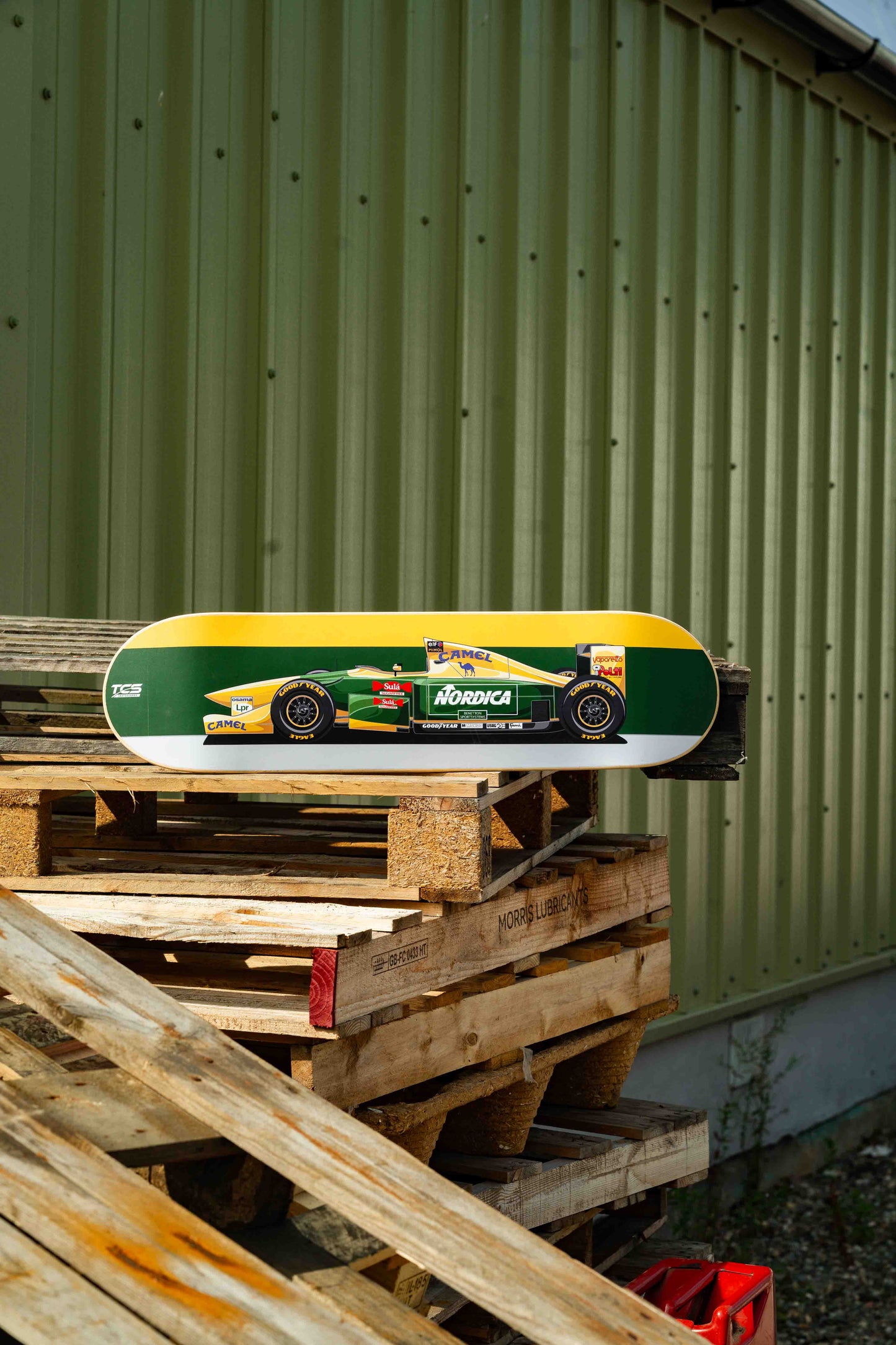 Formula 1 1974 Peterson Lotus F1 Skate Deck Wall Art