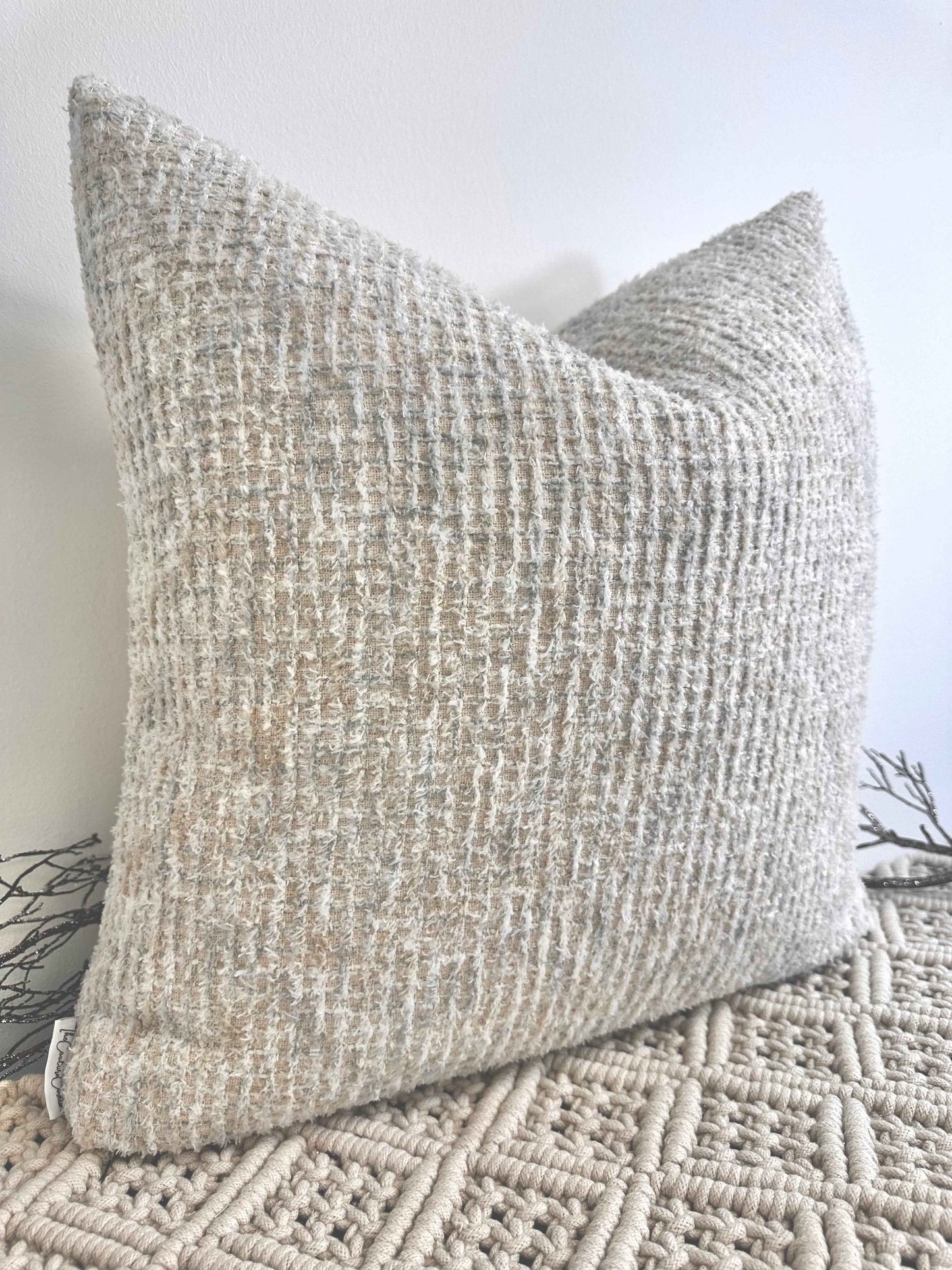 The Couture Cushion - The Greige Harriet - Style No. 109