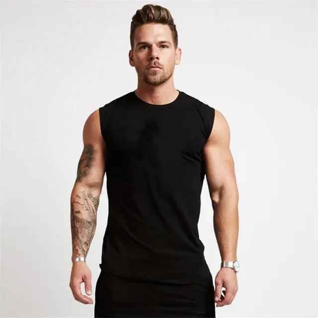 Gym Vest for Men - Comfortable Exercise Clothing with Stylish Design