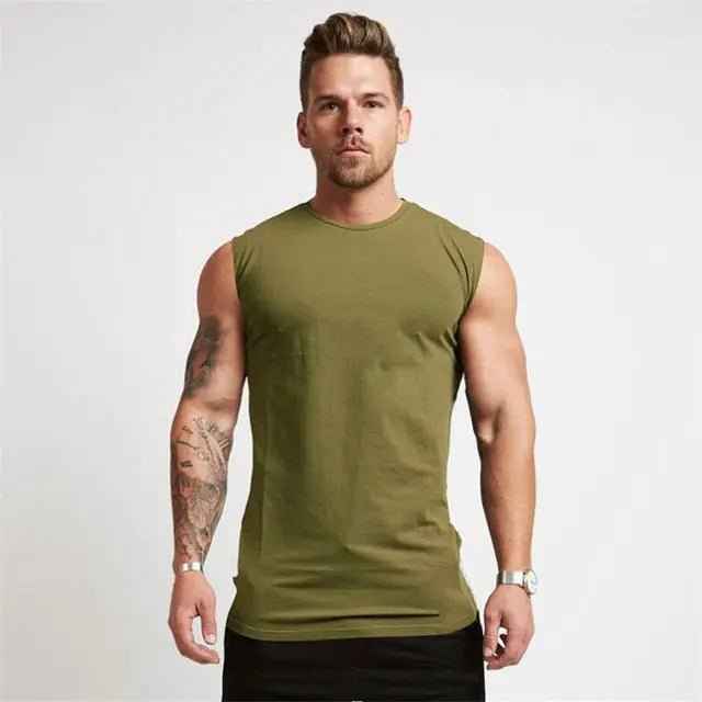 Gym Vest for Men - Comfortable Exercise Clothing with Stylish Design