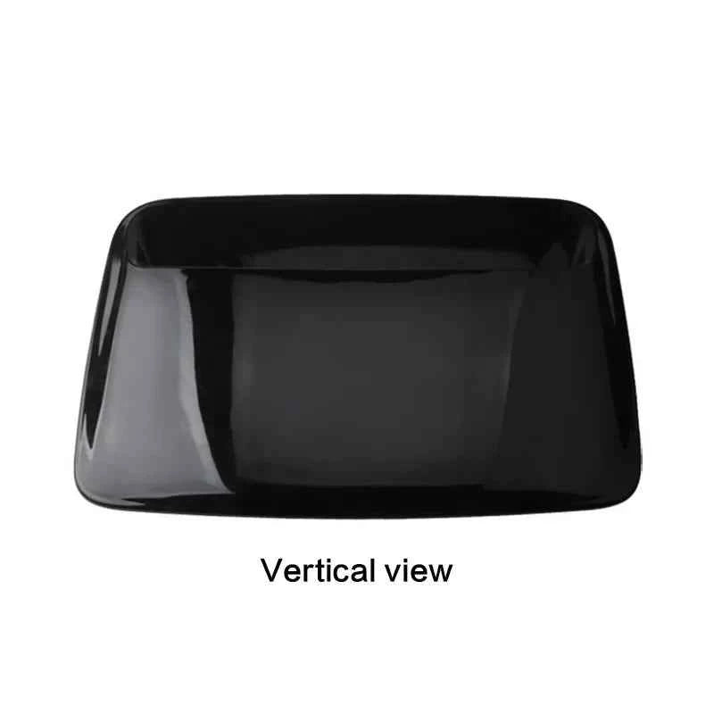 40cm Universal Car Air Flow Decorative Intake Hood Scoop Bonnet Vent Sticker Cover Hood Geared to fit any FLAT Hood Vehicle