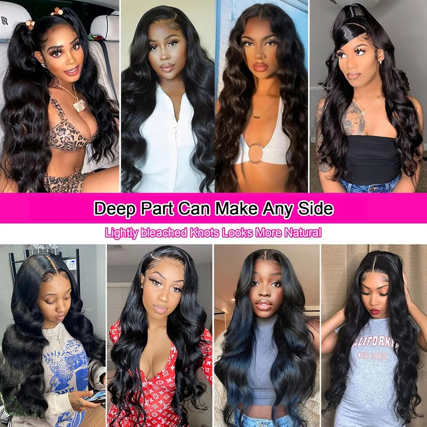 5x5 Raw Indian HD Wig  Human Hair Lace Front ,Glueless Full Lace Front Wigs, Brazilian Deep Curly Body Wave Wig for Black Women