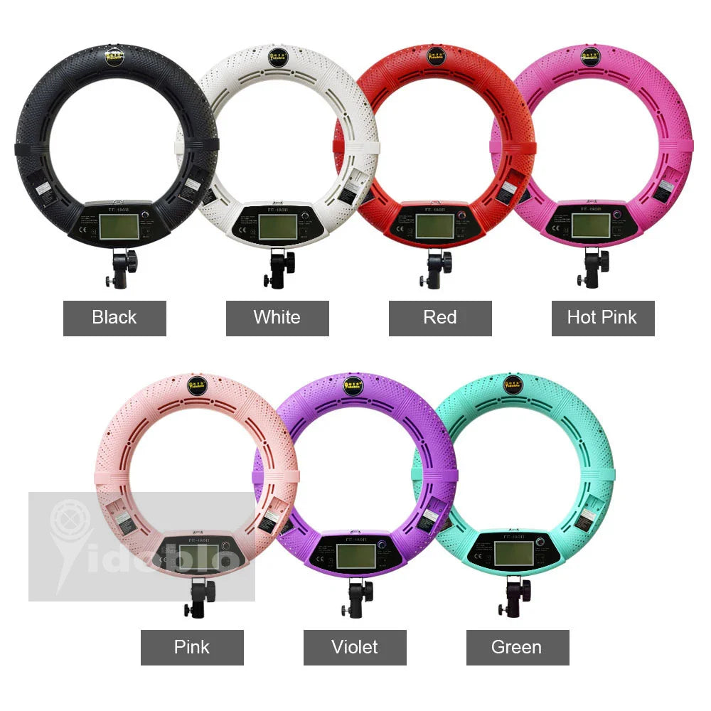 96W Ring Light Photography Led Ring Lamp 2700-10000k With Mobile Holder Tripod Stand Ringlight kit For Live Video Streaming