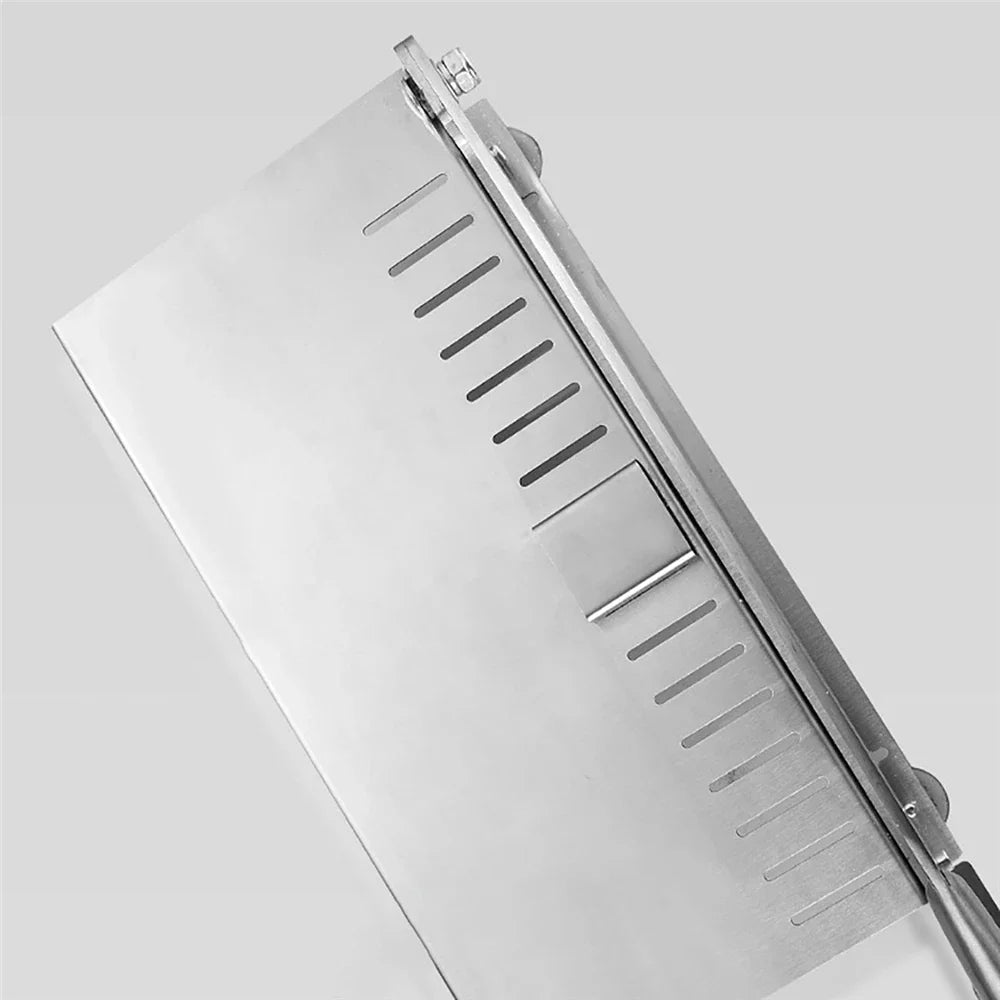 Commercial Manual Slicers for Frozen Meat Bone Minced Lamb Chicken Duck Fish Cutting Stainless Steel Bone Meat Cutting Machine