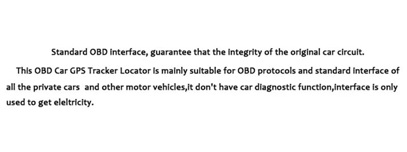 OBD2 GPS Tracker Plug & Play Car Tracking Device with App (iOS & Android)