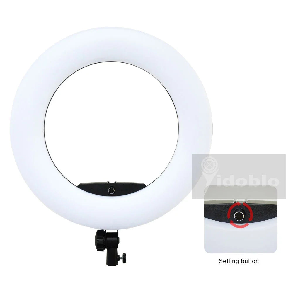 96W Ring Light Photography Led Ring Lamp 2700-10000k With Mobile Holder Tripod Stand Ringlight kit For Live Video Streaming