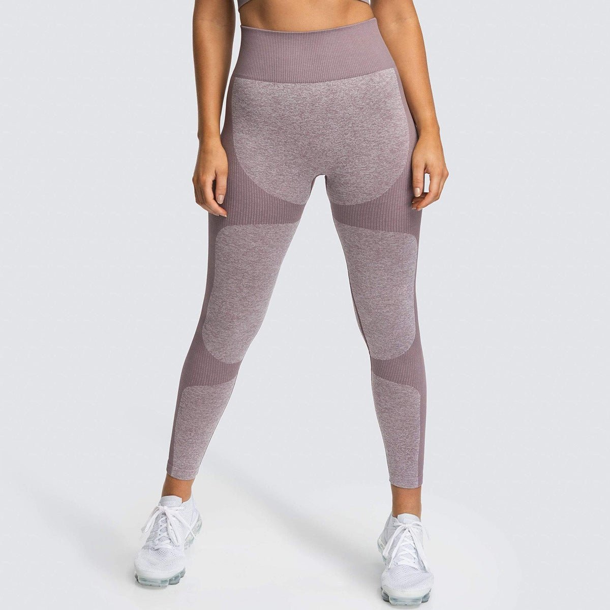 2 Piece Set Seamless Gym Wear Leggings for Women with Breathable Yoga Bra - High Quality Activewear