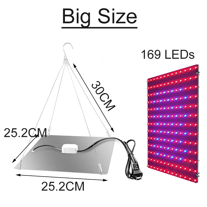 LED Plant Grow Light 1000W/2000W Full Spectrum Hydroponic