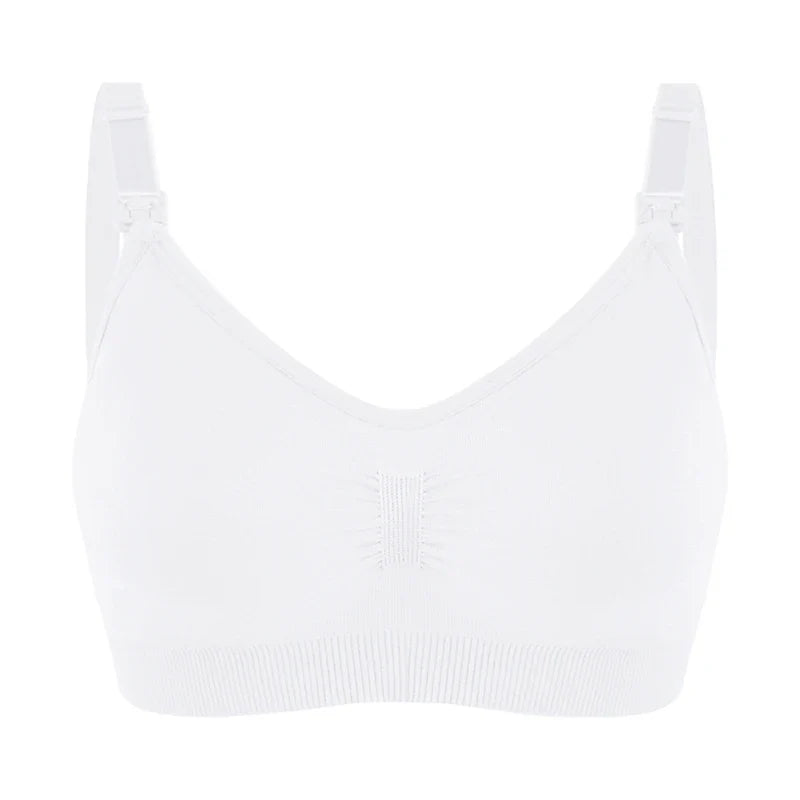 plus Size Seamless Nursing Bra for Women Breathable Maternity Push up Front Closure Underwear Adjustable Straps Wire-Free