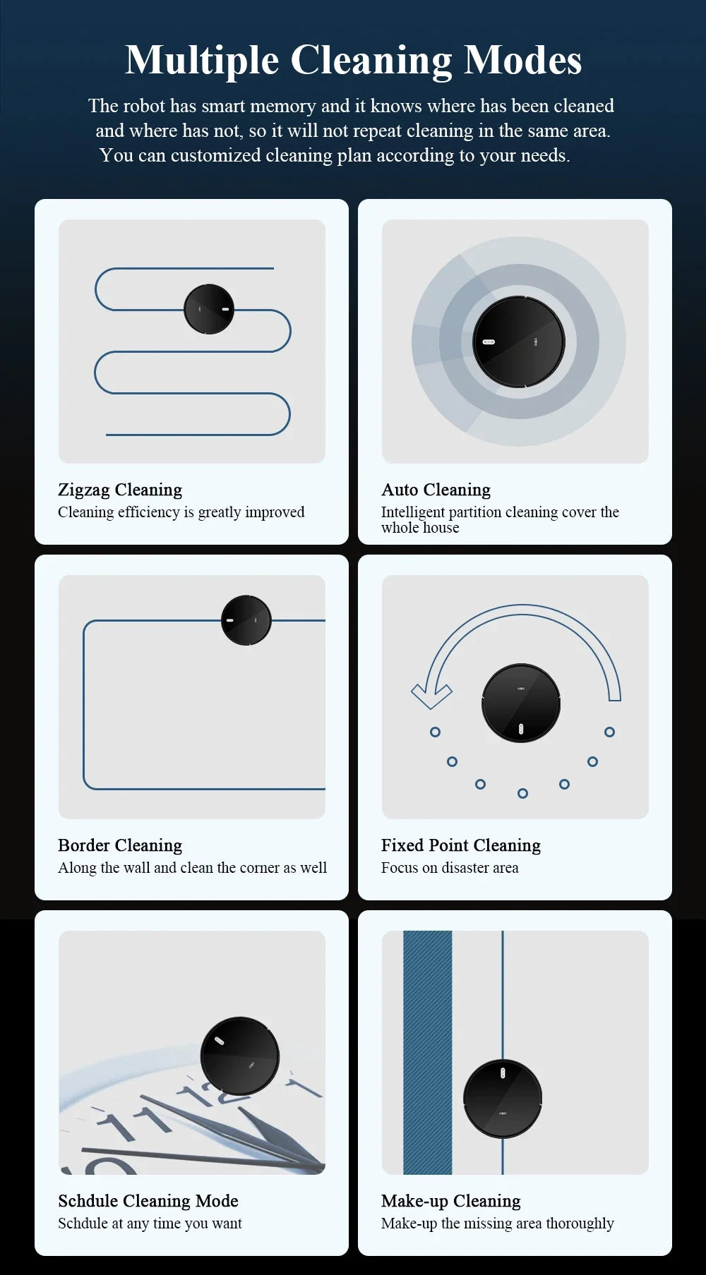 Robot Vacuum Cleaner G20S, 6000Pa Suction,Remote Upgrade, 2 in1 Wet Dry Mop, Wifi App, Smart Vaccum Auto Floor Washing for Home,