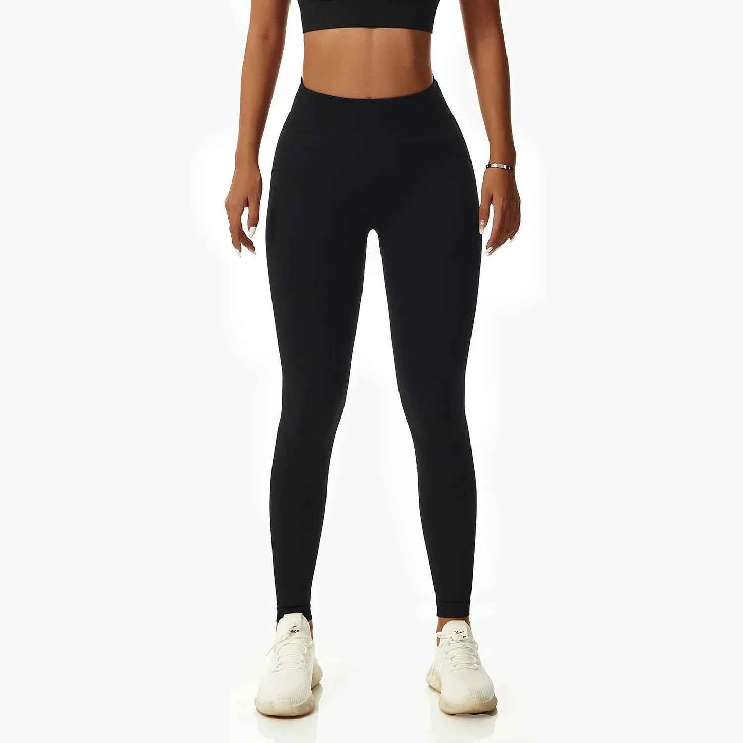 Leggings Yoga Set for Women - Seamless Bra Top and Scrunch Leggings Fitness Sport Suit