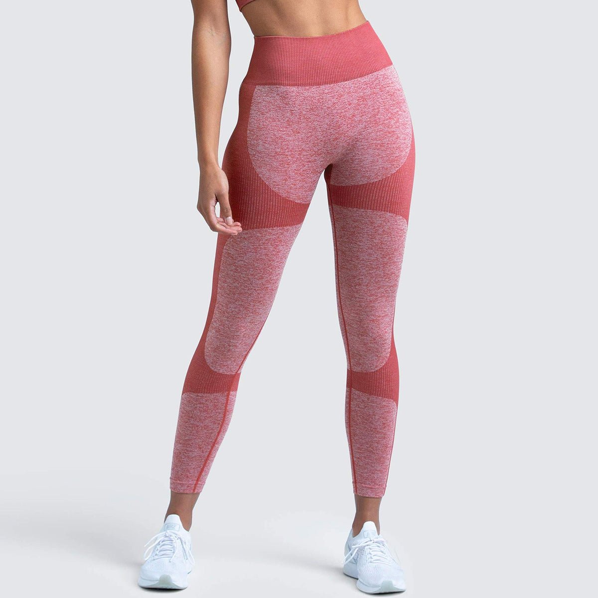 2 Piece Set Seamless Gym Wear Leggings for Women with Breathable Yoga Bra - High Quality Activewear