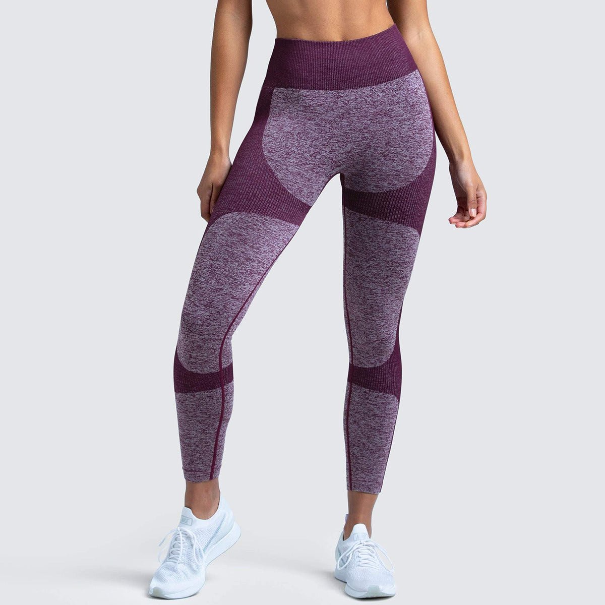 2 Piece Set Seamless Gym Wear Leggings for Women with Breathable Yoga Bra - High Quality Activewear