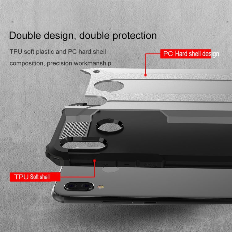 For Huawei  P20 Lite Full-body Rugged TPU + PC Combination Back Cover Case , For Huawei P20 Lite, Huawei P20 Lite