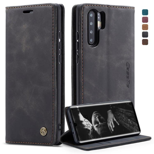 CaseMe-013 Multifunctional Retro Frosted Horizontal Flip Leather Case for Huawei P30 Pro, with Card Slot & Holder & Wallet, For Huawei P30 Pro
