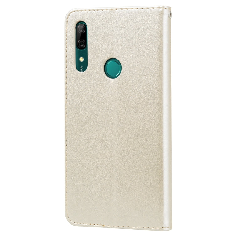 Rose Embossed Horizontal Flip PU Leather Case for Huawei P Smart Z, with Holder & Card Slots & Wallet, For Huawei P Smart Z