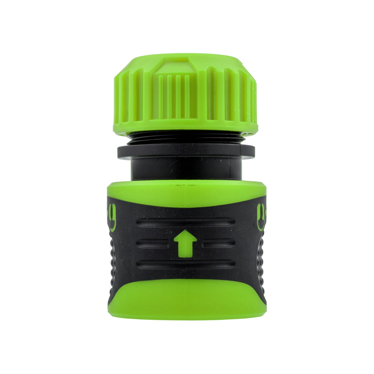 Premium Garden Hose Yellow with Green Lock Connectors for DIY Workshop Accessory